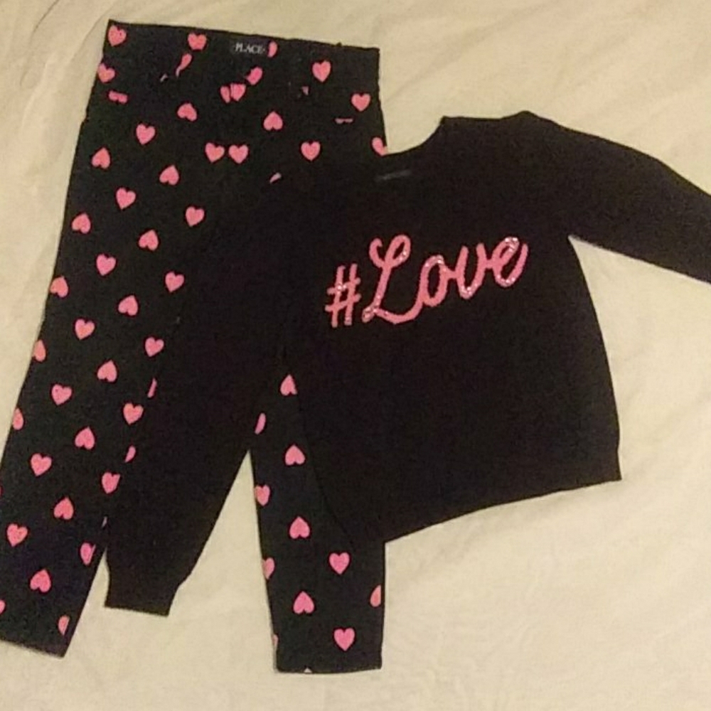 Girls Sweater and Pants Set